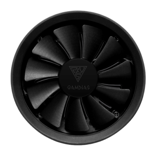 Gamdias Boreas E1L-010 Black RGB 90mm CPU Air Cooler